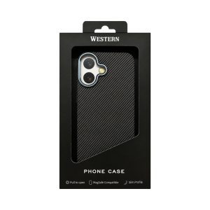 Калъф Western Carbon Gray за Iphone 17