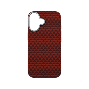 Калъф Western Carbon Red за Iphone 17