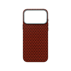 Калъф Western Carbon Red за Iphone 17 Pro