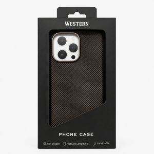 Case Western Woven case Iphone 16 Pro Max Brown