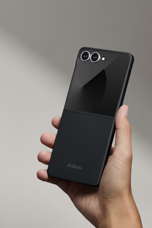 Калъф Pitaka Samsung Z Flip 8 Edge Black/Grey 01