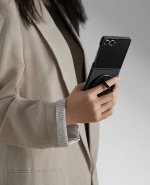Калъф Pitaka Samsung Z Flip 8 Edge Black/Grey 01