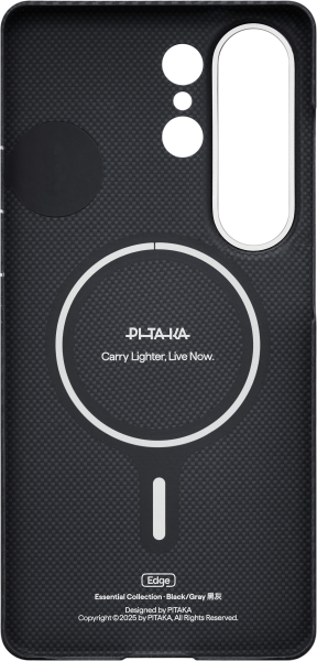 Калъф Pitaka Samsung S26 Ultra Edge Black/Grey
