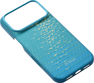 Калъф Pitaka Edge Iphone 18 Pro Lucid Blue - 01