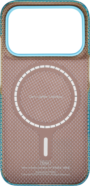Калъф Pitaka Edge Iphone 18 Pro Max Lucid Blue