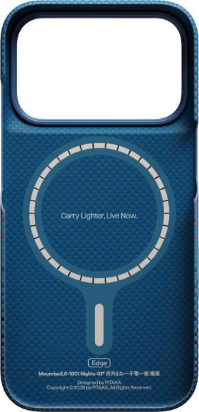 Калъф Pitaka Iphone 18 Pro Max Edge 1001 Nights-Midnight 01