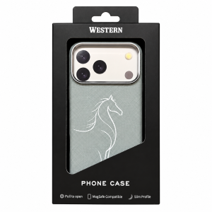 Калъф Western Horse Iphone 18 Pro Max Grey