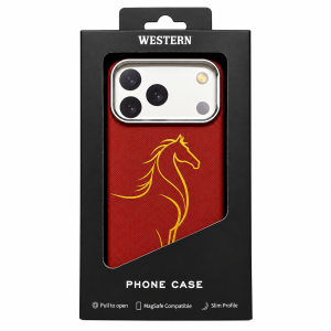 Калъф Western Horse Iphone 18 Pro Max Red