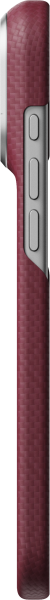 Калъф Pitaka Iphone 18 Pro Edge Case Burgundy (Argyle) 03