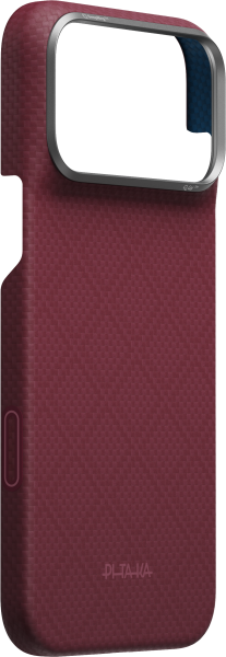 Калъф Pitaka Iphone 18 Pro Edge Case Burgundy (Argyle) 03